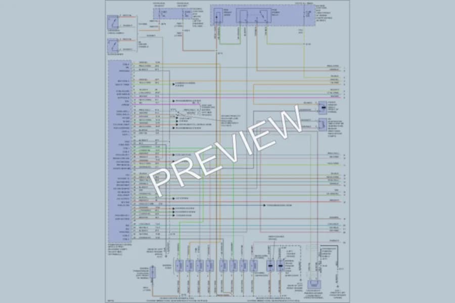 2003 Mercury Marauder Engine Performance wiring diagram preview