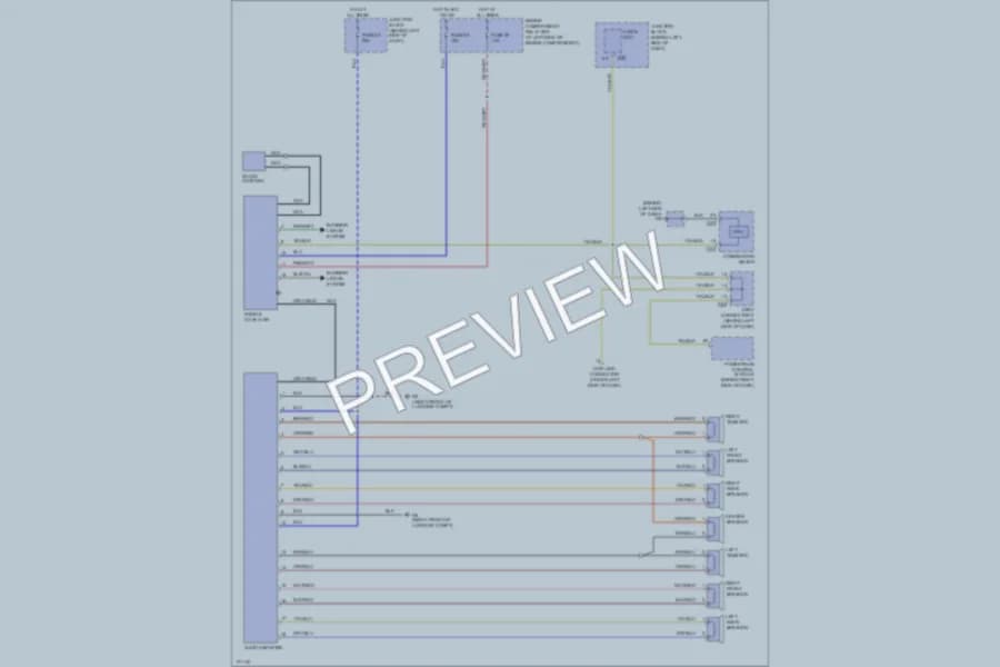 2003 Mitsubishi Galant Radio wiring diagram preview