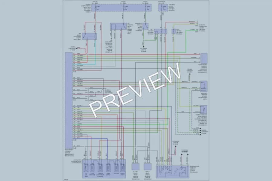 2003 Mitsubishi Galant Transmission wiring diagram preview