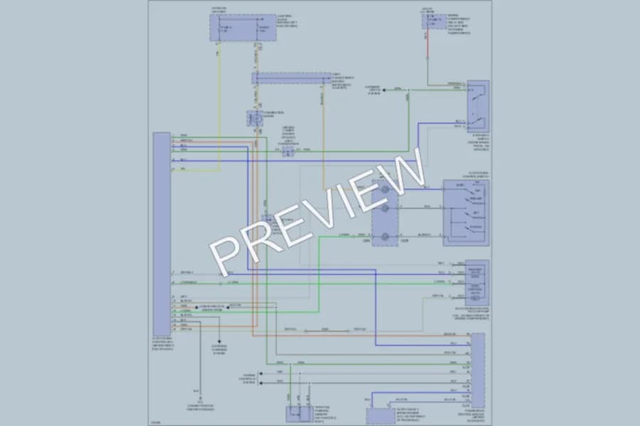 2003 Mitsubishi LancerEvolution Cruise Control wiring diagram preview