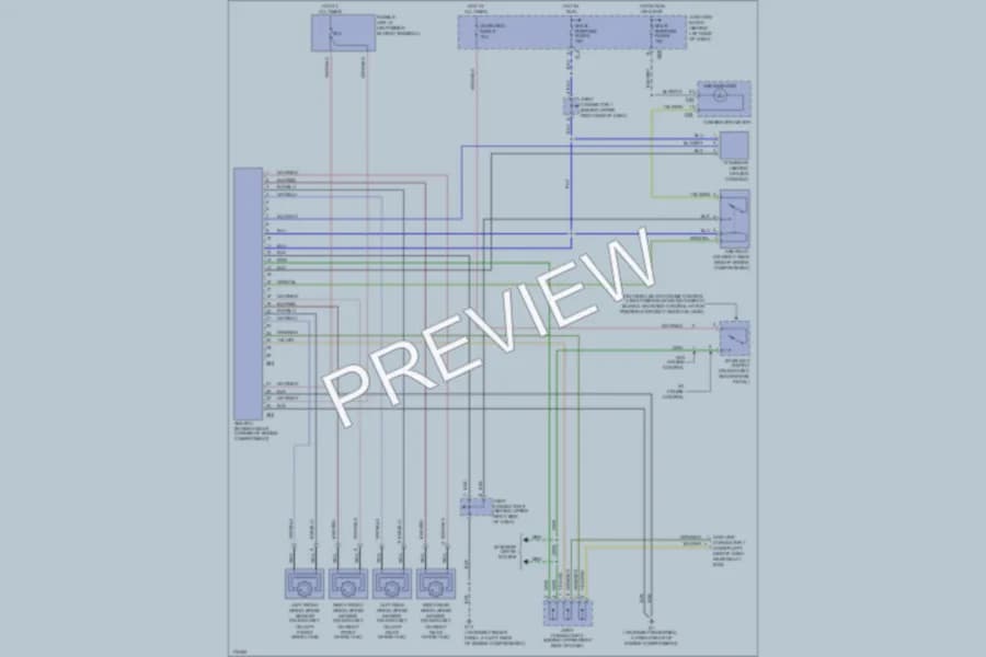 2003 Mitsubishi MonteroSport Anti Lock Brakes wiring diagram preview
