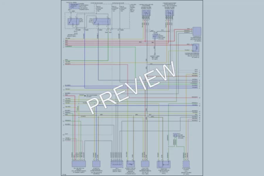 2003 Mitsubishi Outlander Engine Performance wiring diagram preview