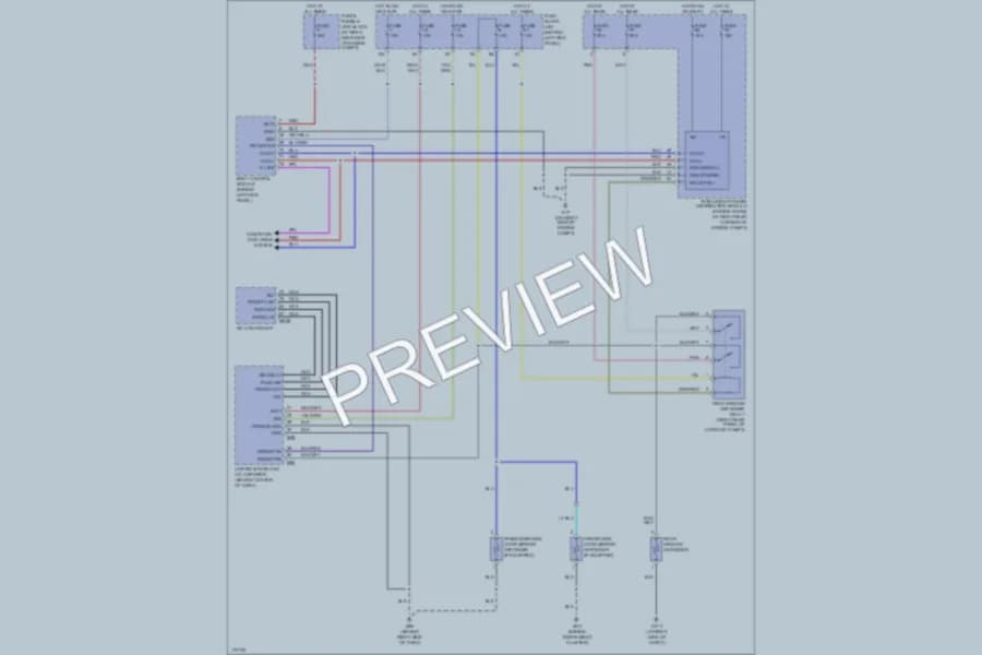 2003 Nissan 350Z Defoggers wiring diagram preview