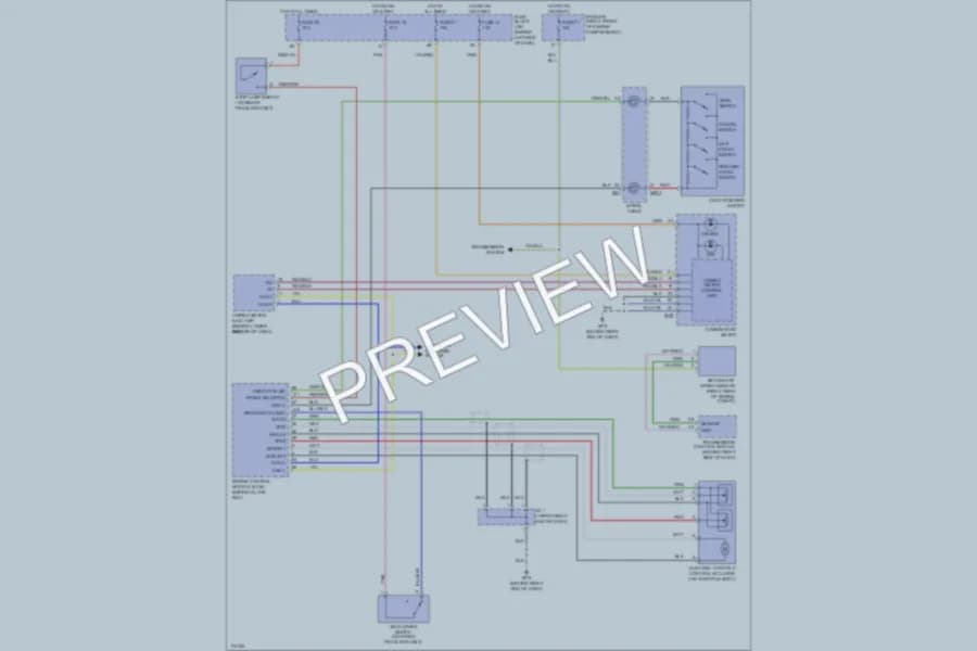 2003 Nissan Murano Cruise Control wiring diagram preview