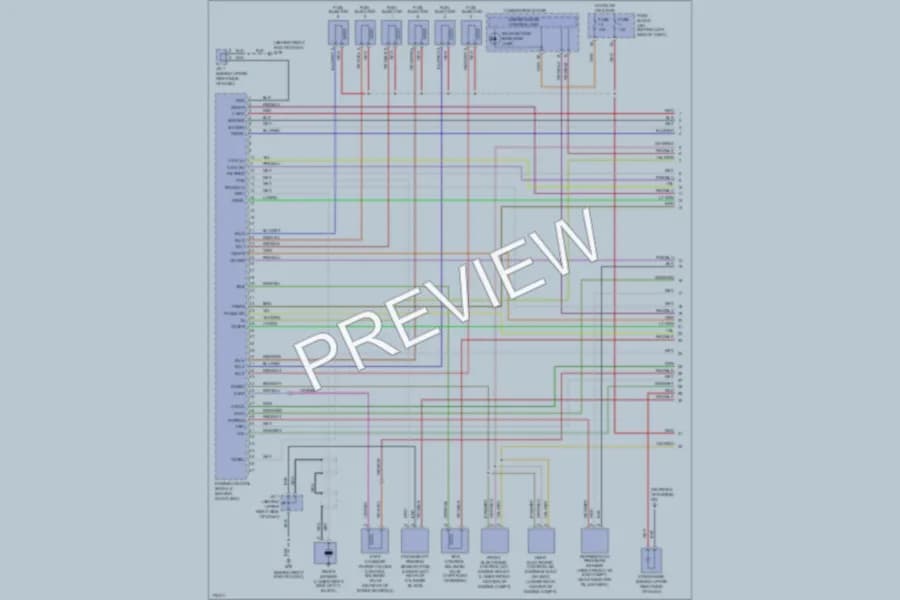 2003 Nissan Murano Engine Performance wiring diagram preview