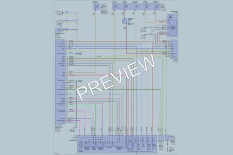 2003 Nissan Murano Transmission wiring diagram preview