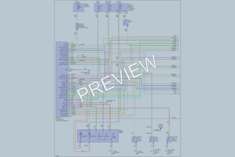 2003 Nissan Pathfinder Memory Systems wiring diagram preview