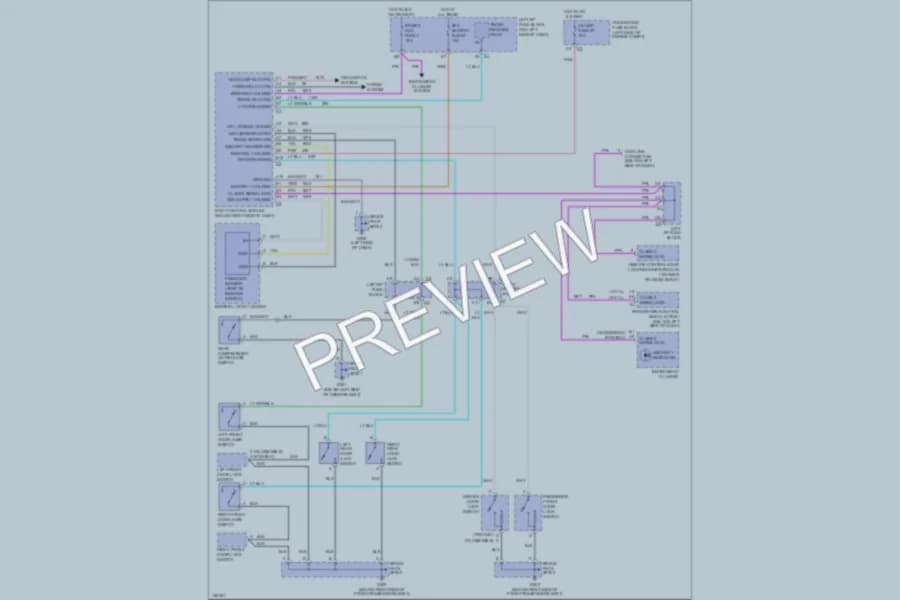 2003 Oldsmobile Alero Anti Theft wiring diagram preview