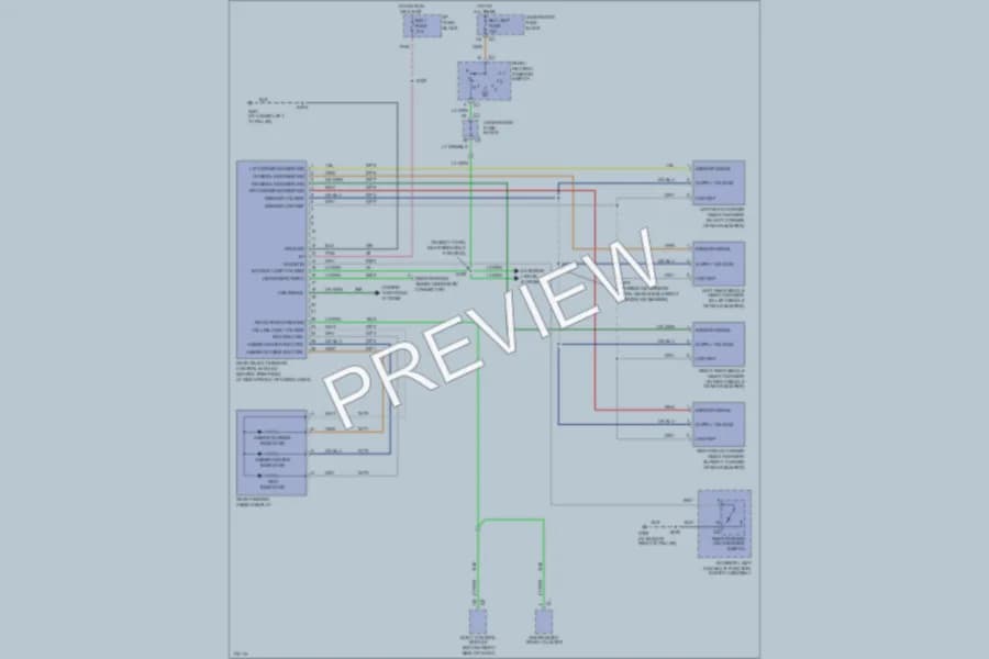 2003 Oldsmobile Silhouette Navigation wiring diagram preview