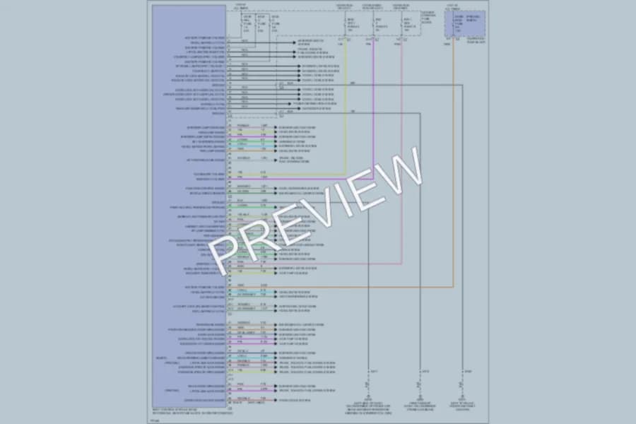 2003 Pontiac Aztek Body Control Modules wiring diagram preview