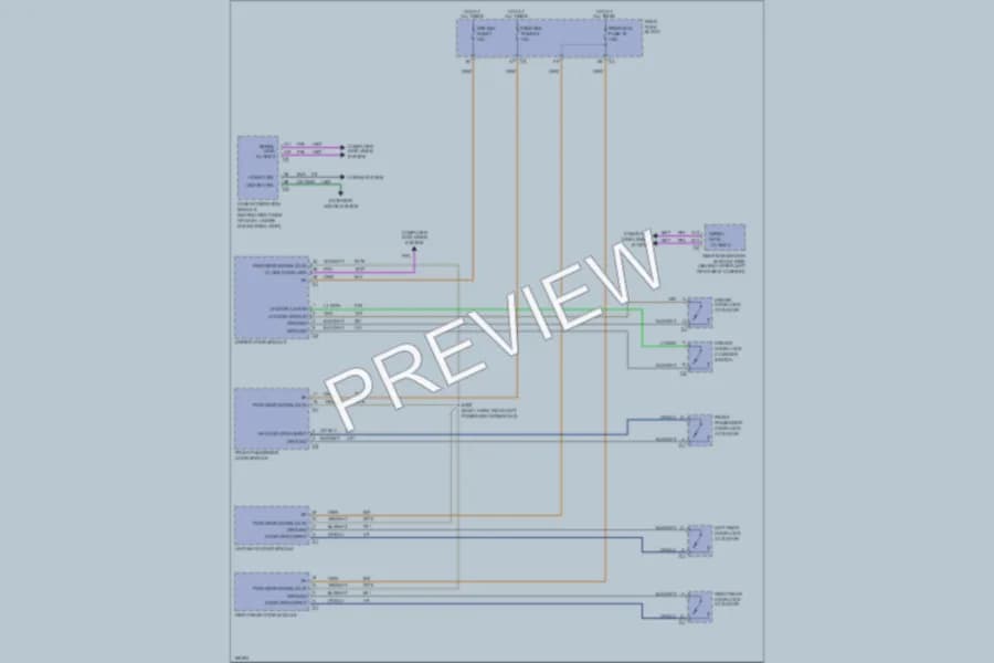 2003 Pontiac Bonneville Anti Theft wiring diagram preview