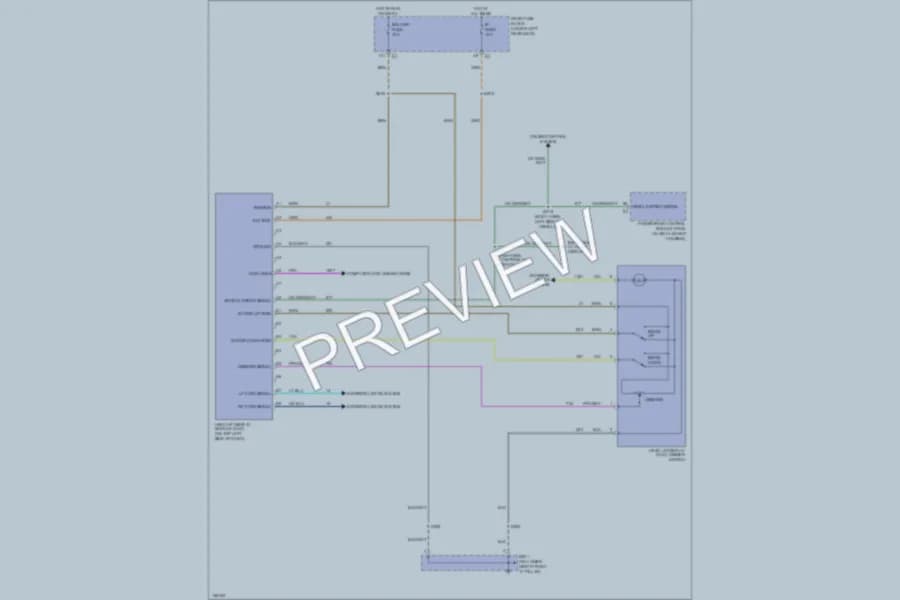 2003 Pontiac Bonneville Instrument Cluster wiring diagram preview