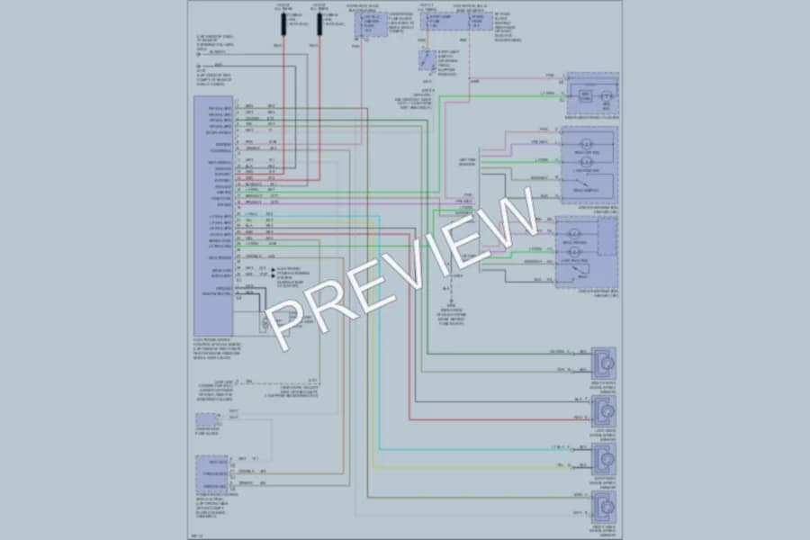 2003 Pontiac GrandPrix Anti Lock Brakes wiring diagram preview