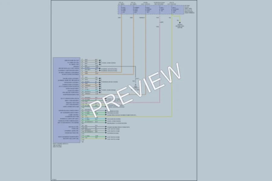 2003 Pontiac Montana Body Control Modules wiring diagram preview