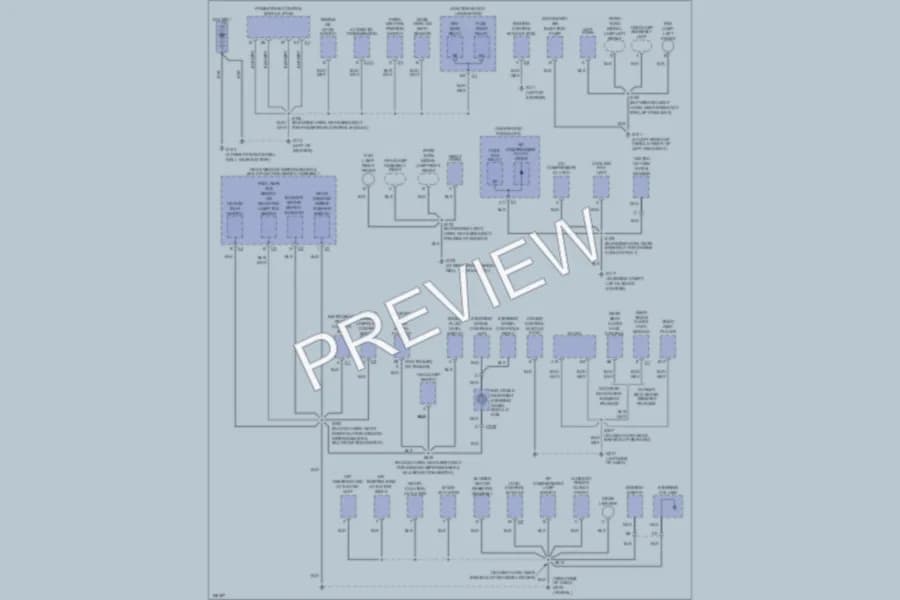 2003 Pontiac Montana Ground Distribution wiring diagram preview