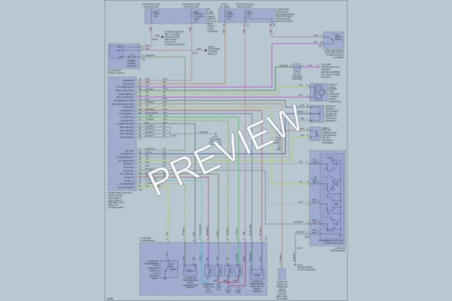 2003 Pontiac Montana Transmission wiring diagram preview