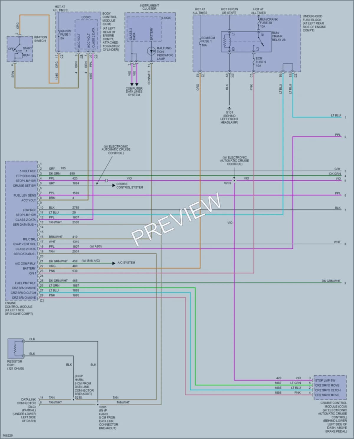 2003 Saturn ION1 Engine Performance wiring diagram preview