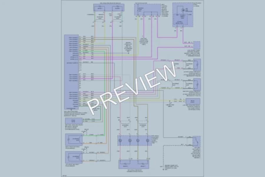 2003 Saturn ION2 Supplemental Restraints wiring diagram preview