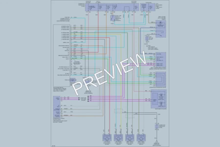2003 Saturn L200 Anti Lock Brakes wiring diagram preview