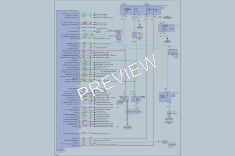 2003 Saturn L200 Body Control Modules wiring diagram preview