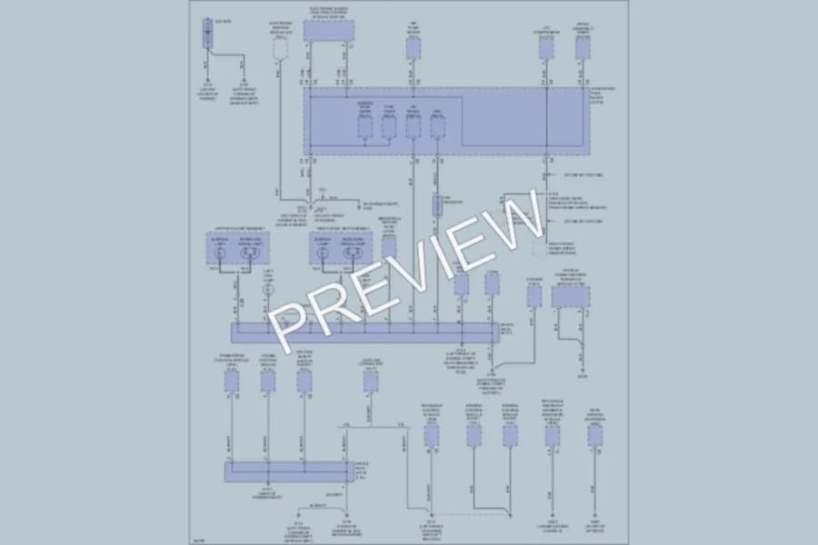 2003 Saturn L300 Ground Distribution wiring diagram preview