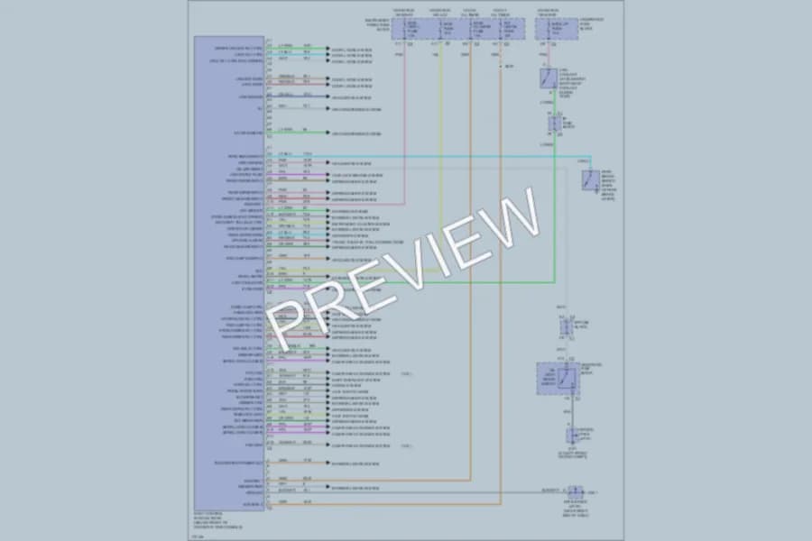 2003 Saturn VUE Body Control Modules wiring diagram preview