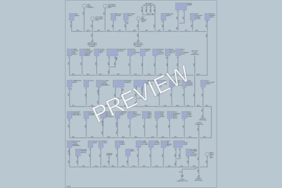 2003 Subaru Forester Ground Distribution wiring diagram preview