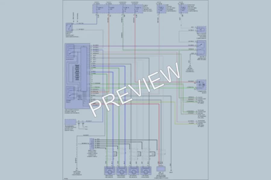 2003 Subaru Impreza Anti Lock Brakes wiring diagram preview