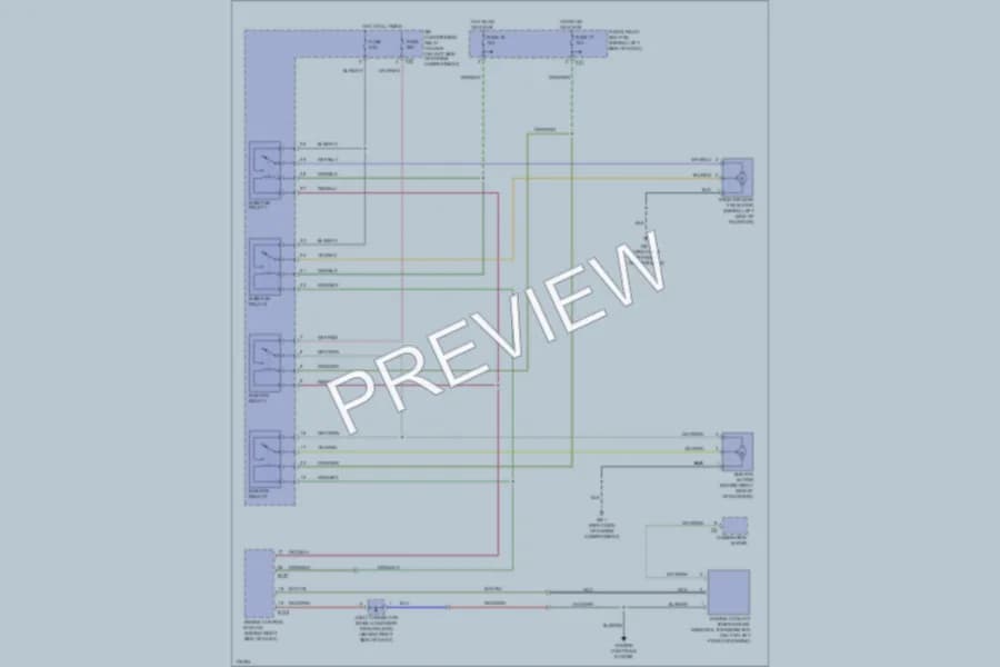 2003 Subaru Impreza Cooling Fan wiring diagram preview