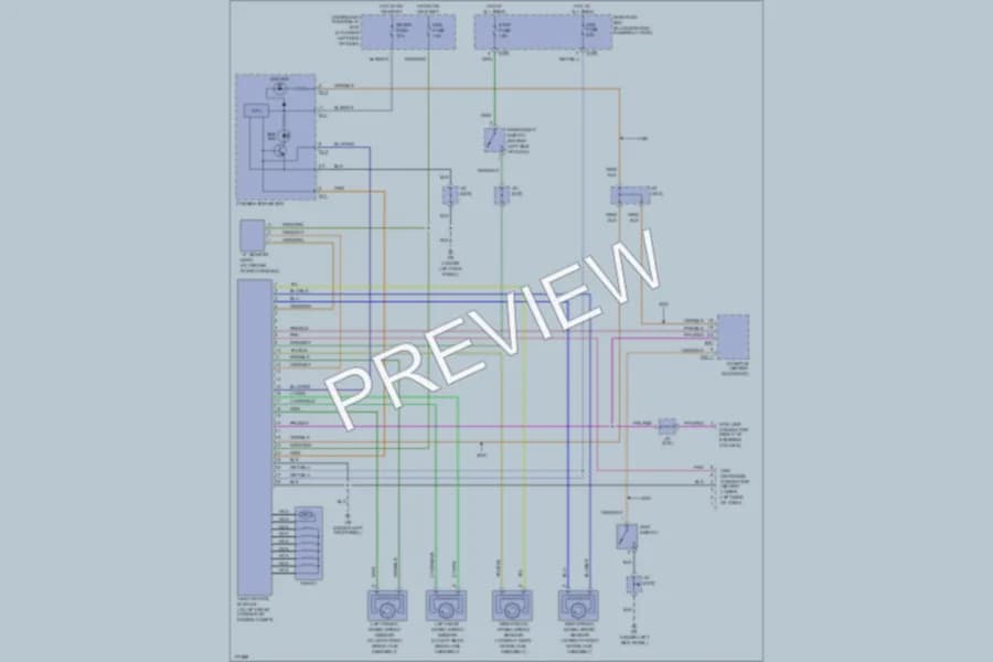 2003 Suzuki GrandVitara Anti Lock Brakes wiring diagram preview