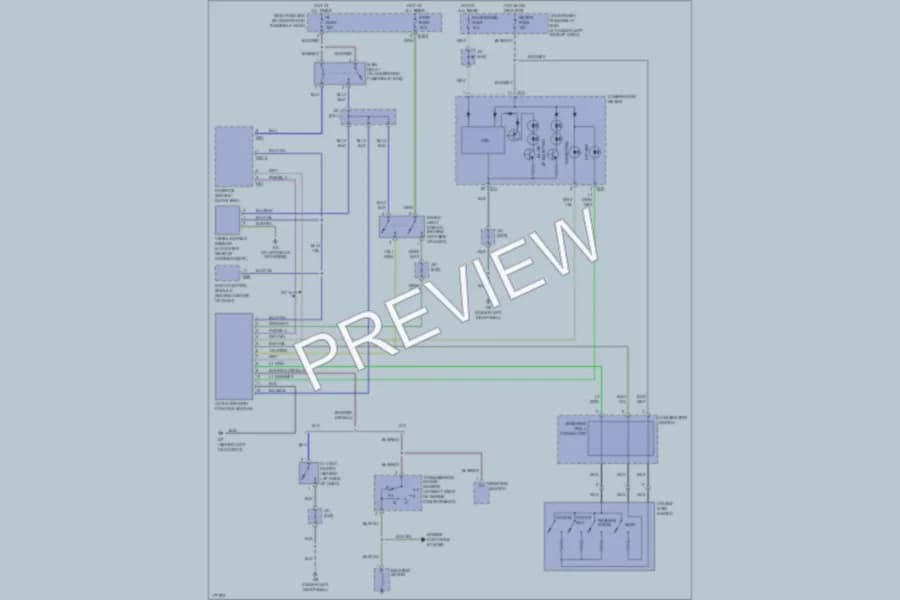 2003 Suzuki GrandVitara Cruise Control wiring diagram preview