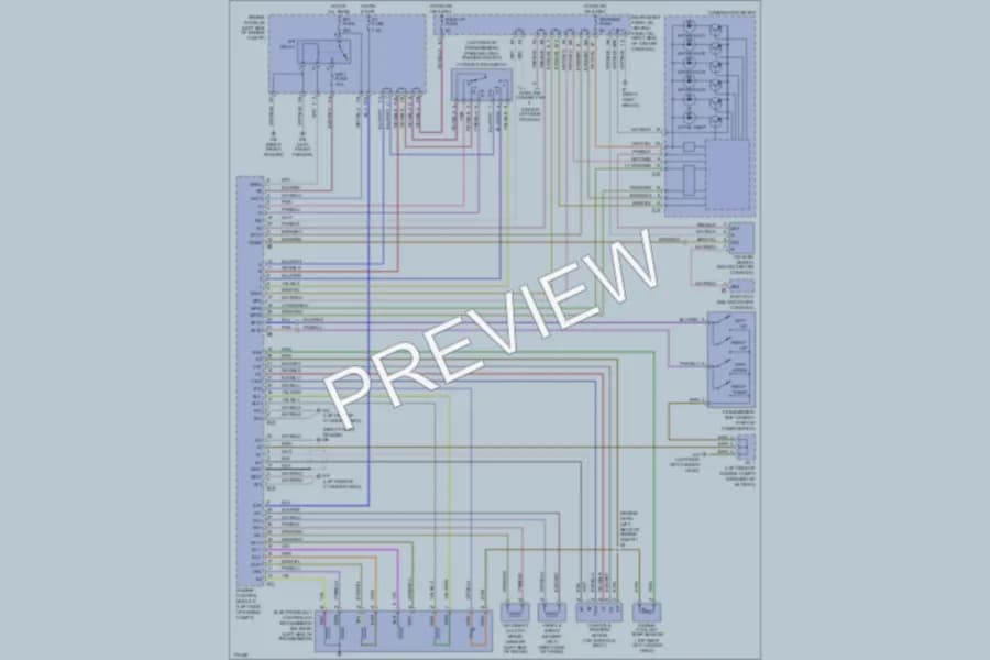 2003 Toyota Celica Transmission wiring diagram preview