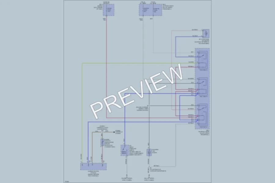 2003 Toyota MR2Spyder Cooling Fan wiring diagram preview