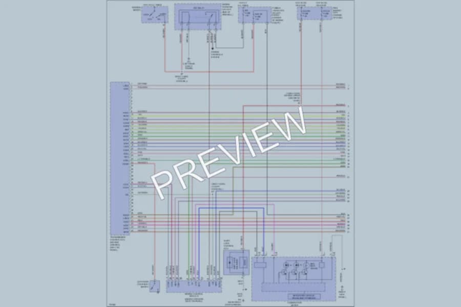 2003 Toyota MR2Spyder Transmission wiring diagram preview