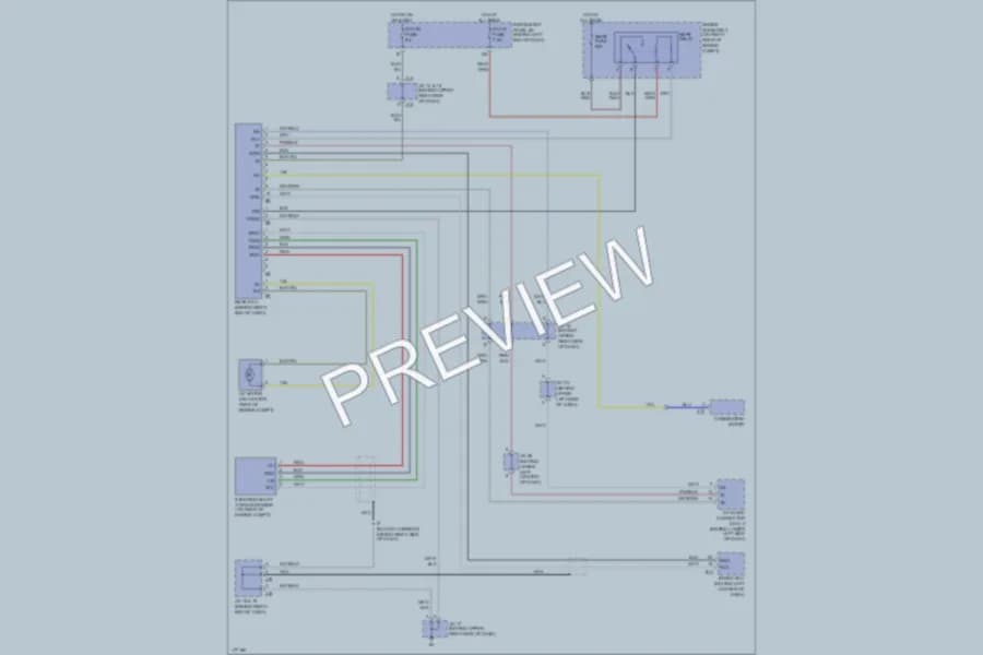 2003 Toyota Prius Electronic Power Steering wiring diagram preview