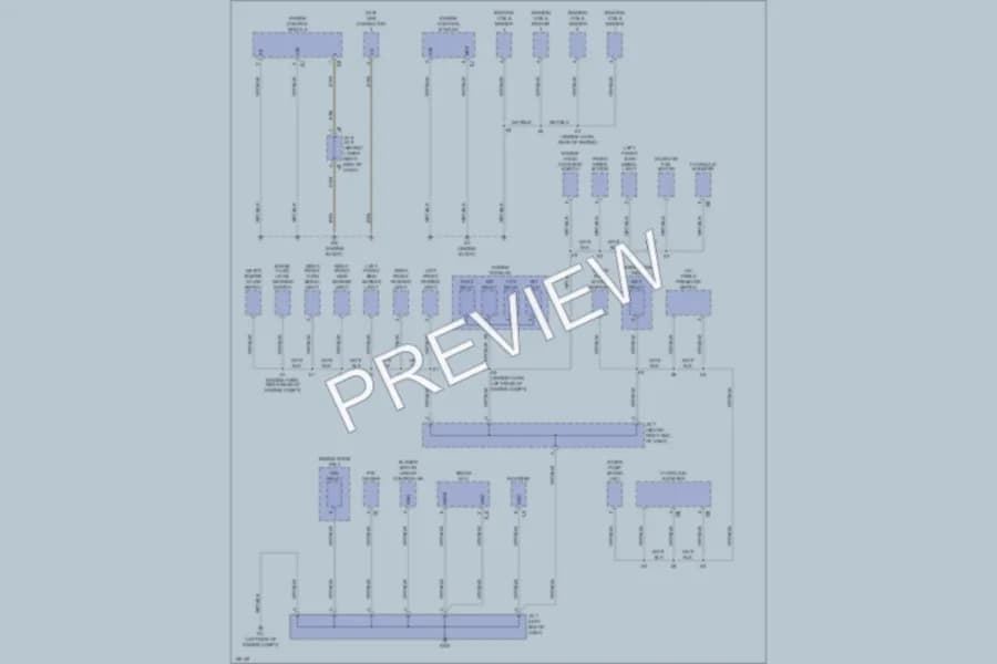 2003 Toyota Prius Ground Distribution wiring diagram preview