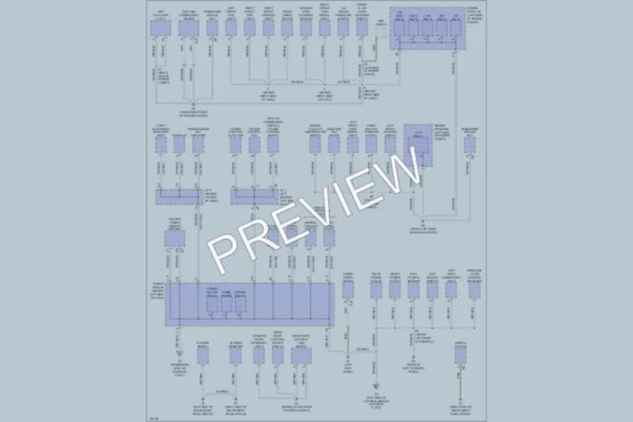 2003 Toyota RAV4 Ground Distribution wiring diagram preview
