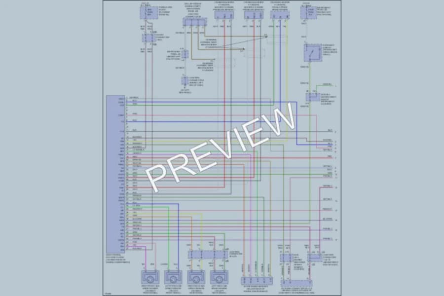 2003 Toyota Sequoia Anti Lock Brakes wiring diagram preview