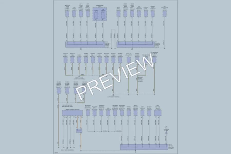 2003 Toyota Sequoia Ground Distribution wiring diagram preview