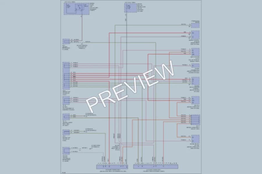 2003 Toyota Sienna Computer Data Lines wiring diagram preview
