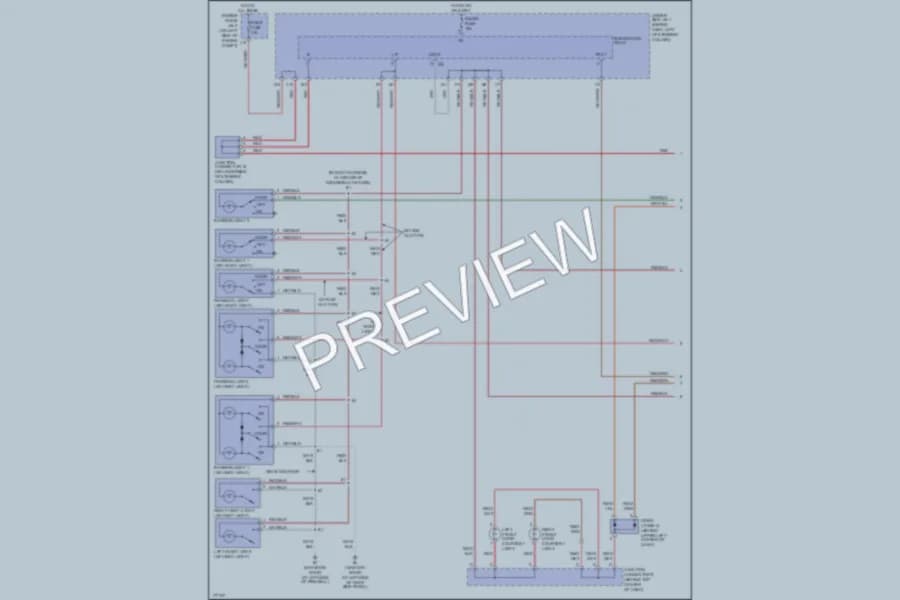 2003 Toyota Sienna Interior Lights wiring diagram preview