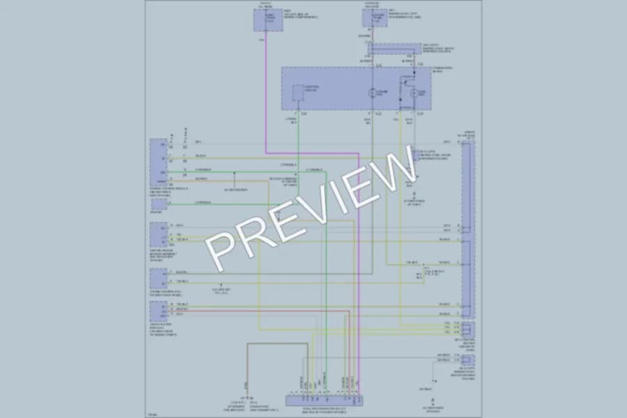 2003 Toyota Tacoma Computer Data Lines wiring diagram preview