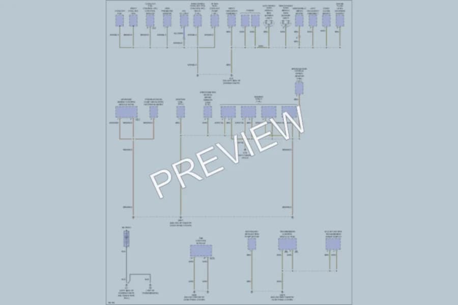 2003 Volkswagen NewBeetle Ground Distribution wiring diagram preview