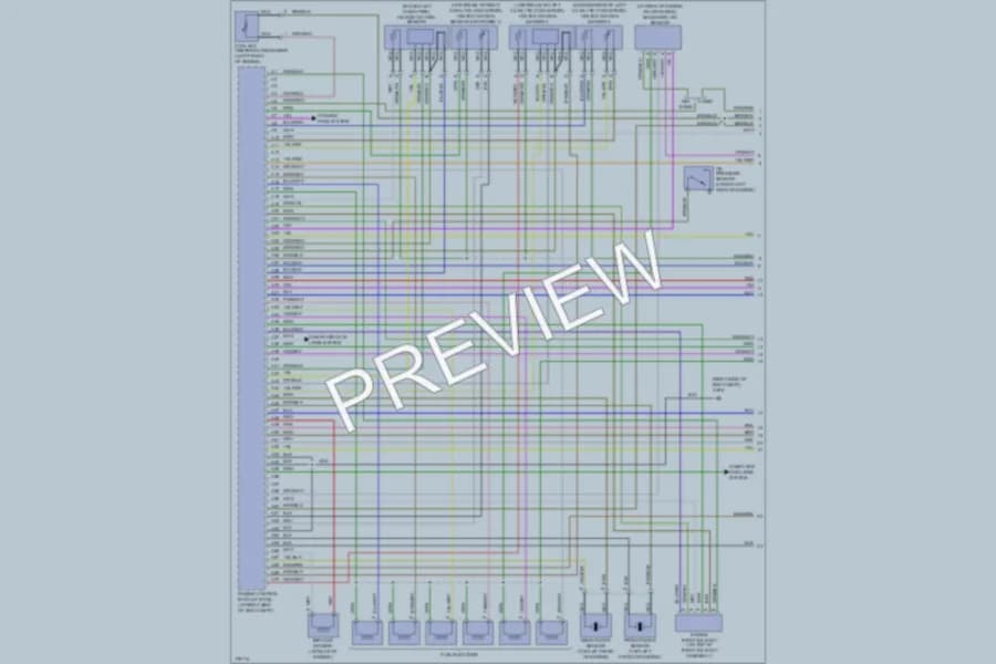 2003 Volvo S80 Engine Performance wiring diagram preview