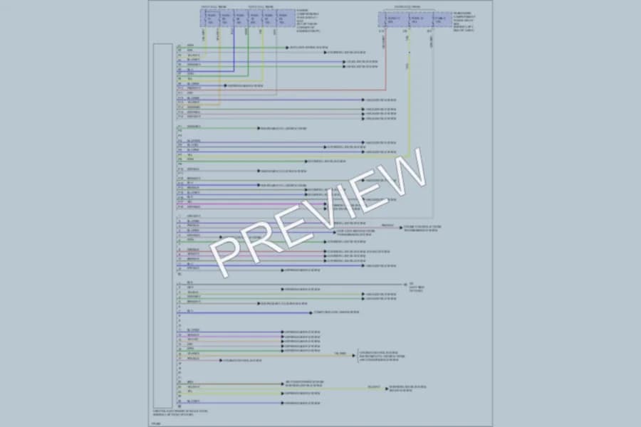 2003 Volvo V40 Body Control Modules wiring diagram preview