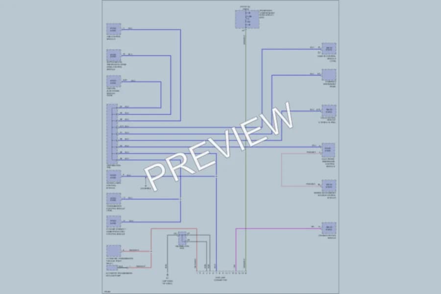 2003 Volvo V40 Computer Data Lines wiring diagram preview