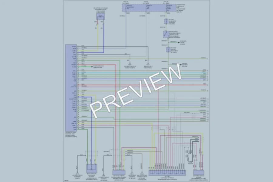 2004 Acura 35RL Anti Lock Brakes wiring diagram preview
