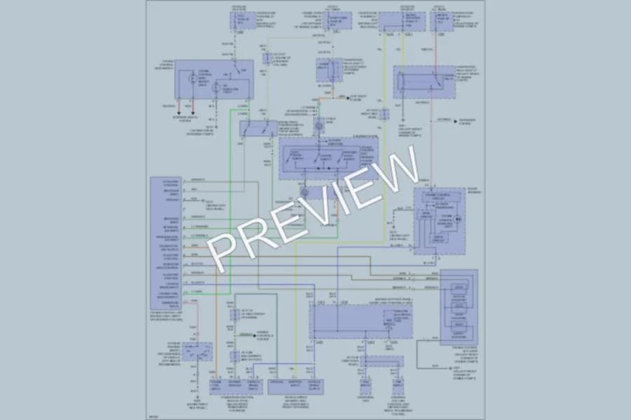 2004 Acura 35RL Cruise Control wiring diagram preview