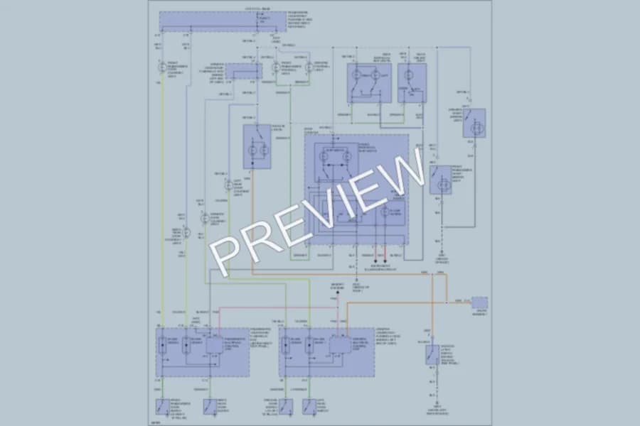 2004 Acura MDX Interior Lights wiring diagram preview
