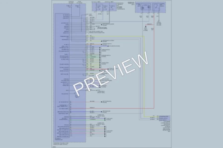 2004 Acura RSX Body Control Modules wiring diagram preview